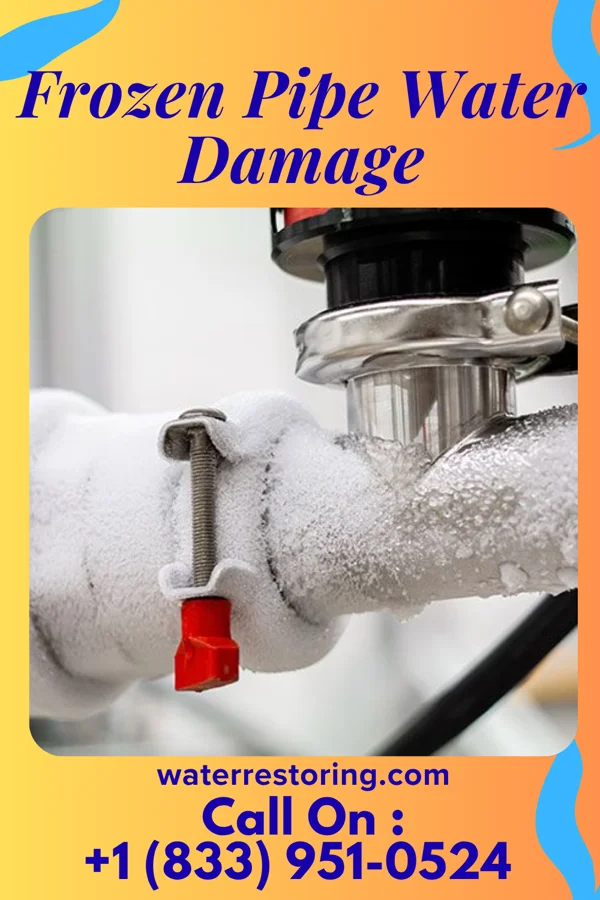 Frozen Pipe Water Damage in Hanover, PA